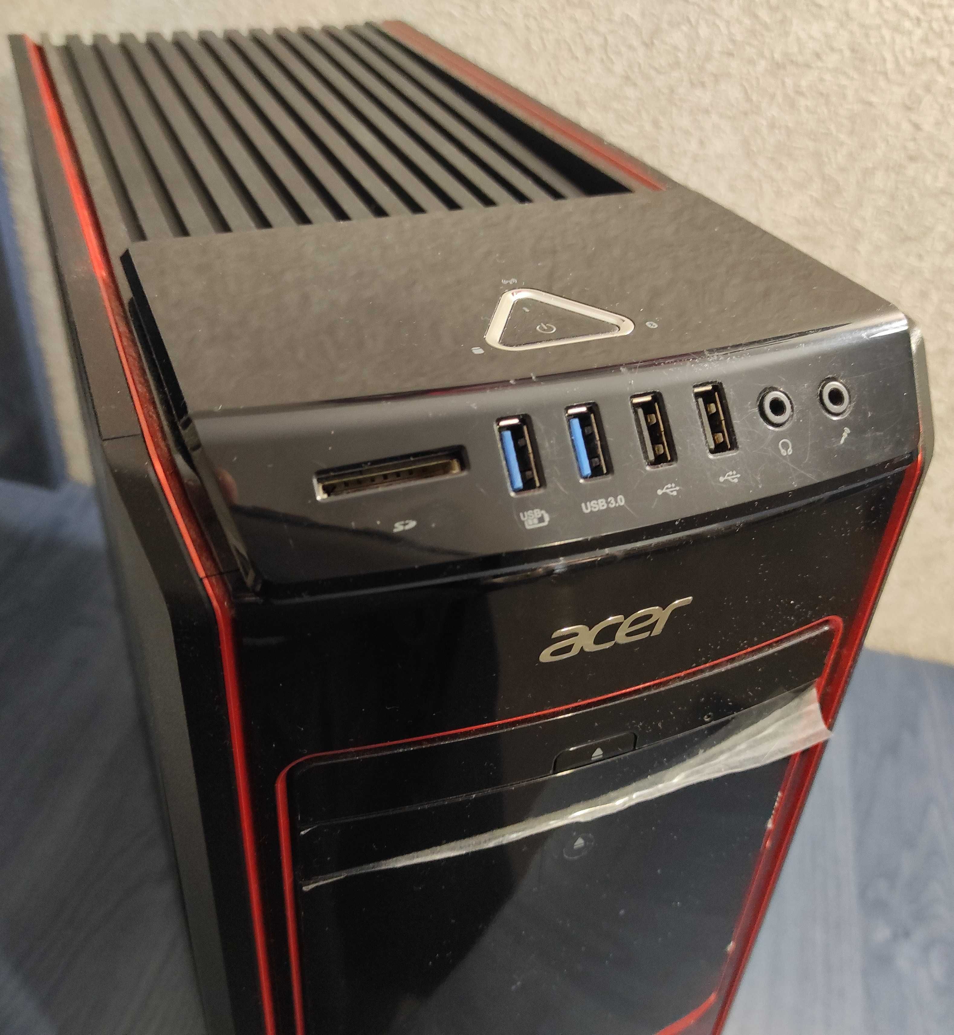 Фірмовий ігровий комп'ютер Acer Predator з і5, 16Гб, 250+250Гб, RX570