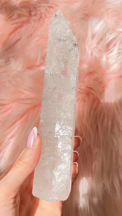 Kryształ Górski 17 cm • Moc Intencji • Spokój Umysłu