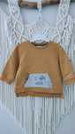 Zara bluza musztardowa roz.74