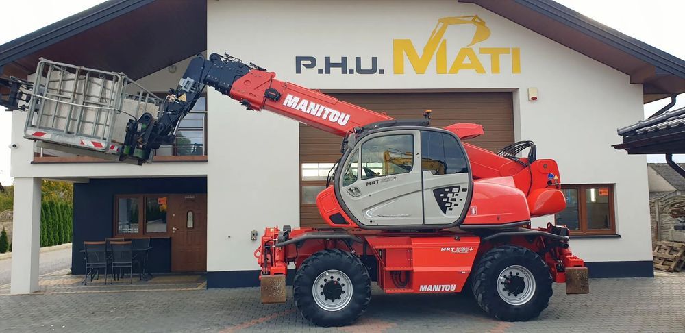 Manitou MRT 2150+ KOSZ /wciągarka/pilot/widły PIĘKNY STAN!! sprowadzona