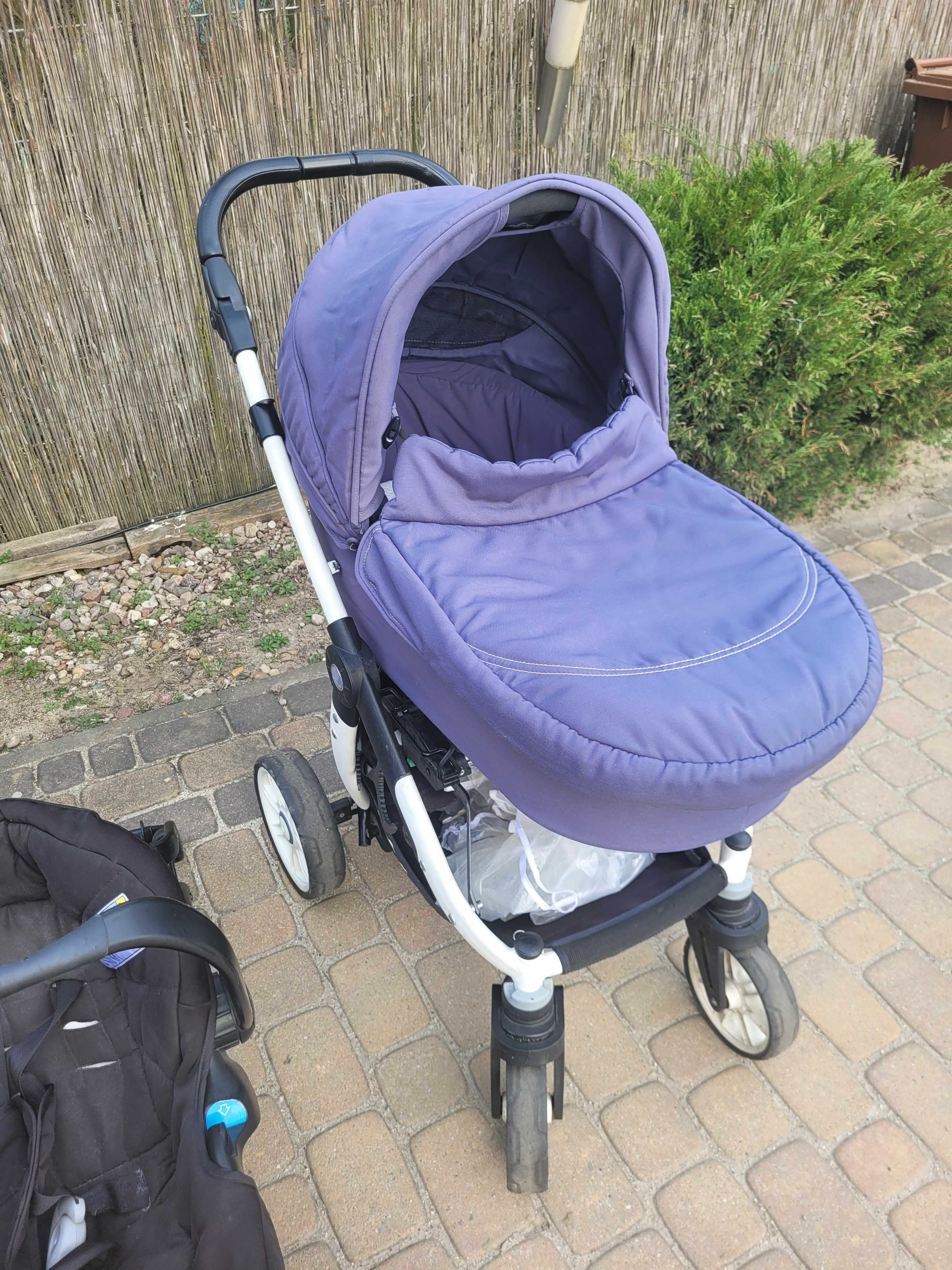 Wózek niemowlęcy 3w1 Teutonia