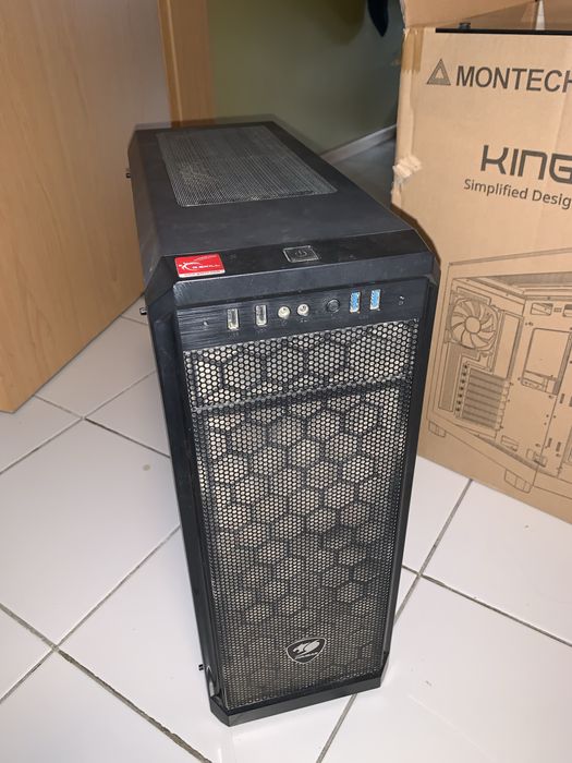 Tower cougar mx330 black + PSU + cpu fan