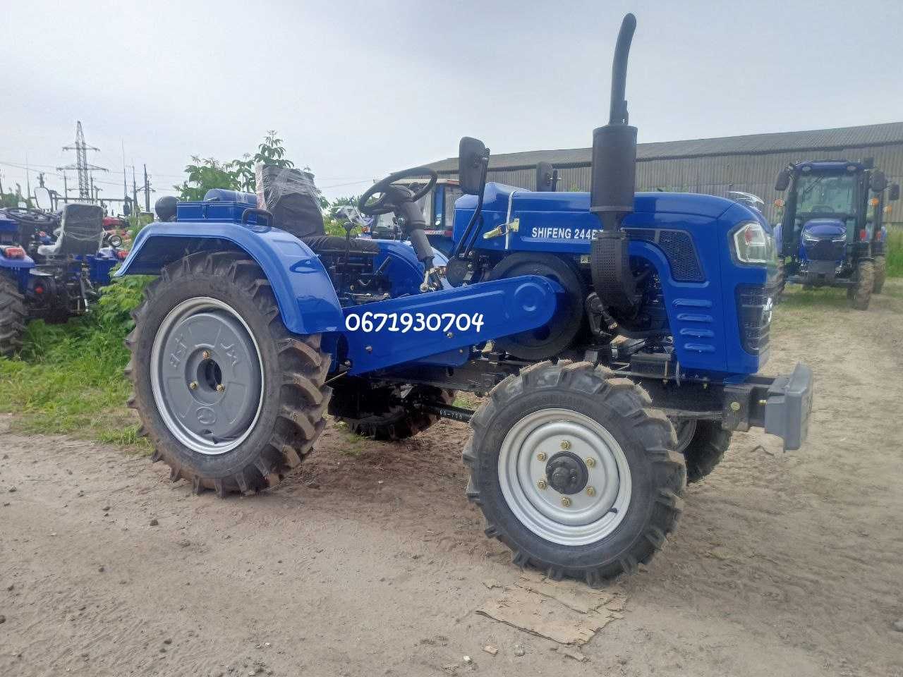 Трактор Shifeng 244BFU Передній радіатор Копресор 4х4 Примусова Шифенг
