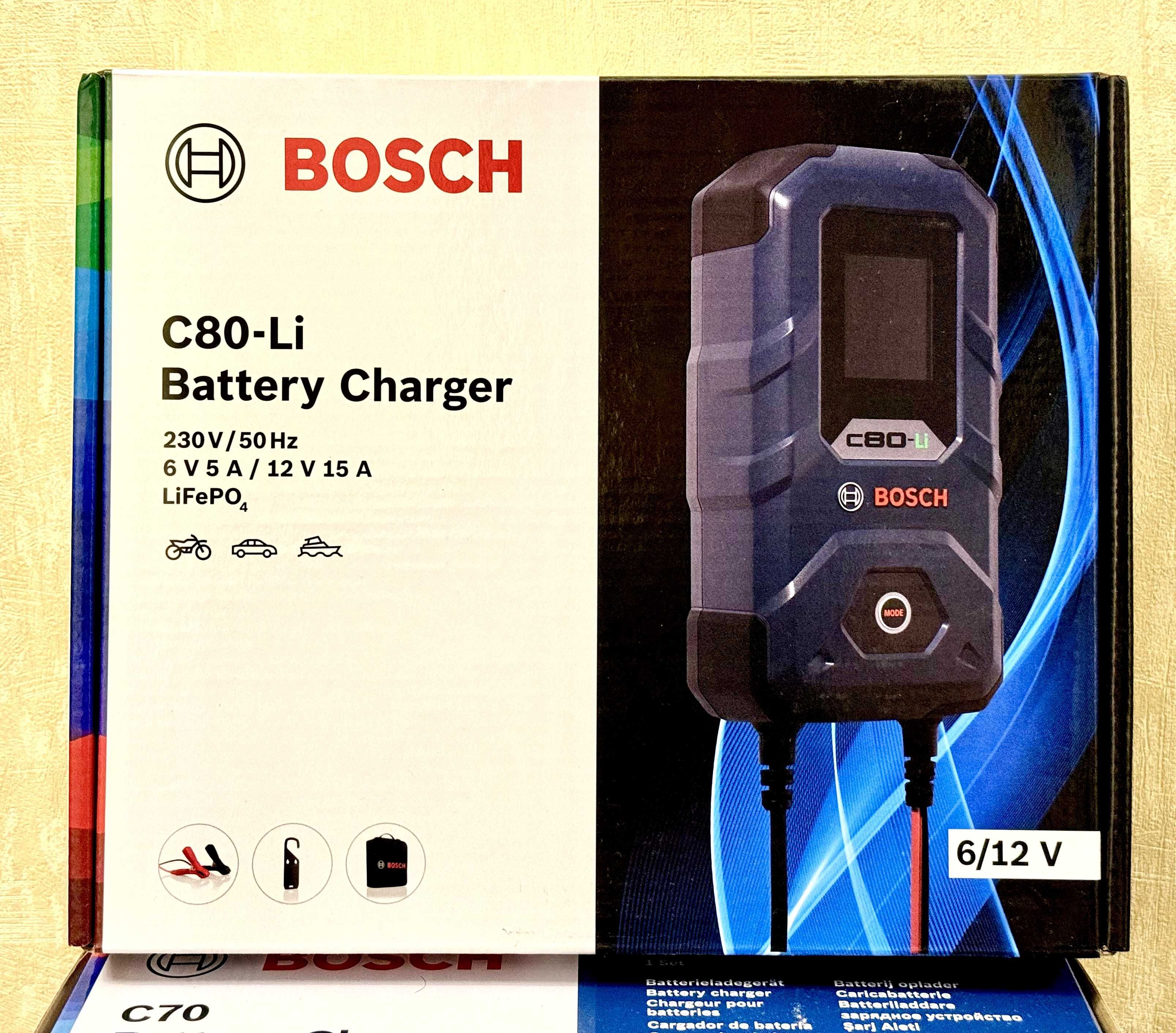 Інтелектуальний зарядний пристрій BOSCH C80-Li