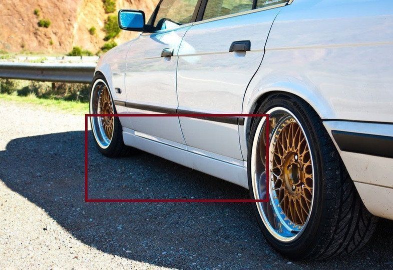 Спойлер на BMW E34 M-style бмв Е34 задний спойлер М-Стиль е34