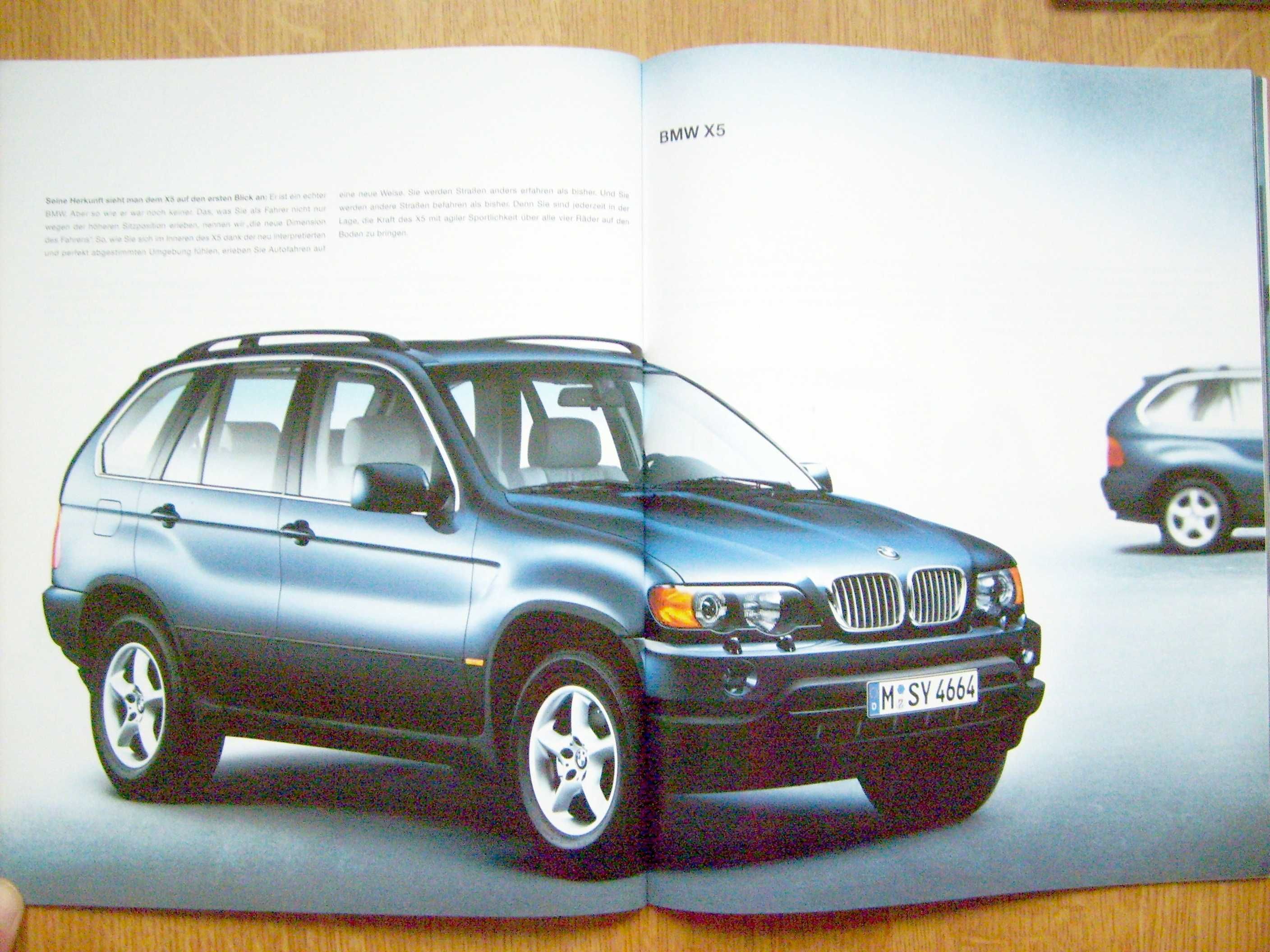 BMW 2000 katalog 68 str./ Z3 (E36/7) 3-E46 5-E39 7-E38 X5-E53 Z8-E52