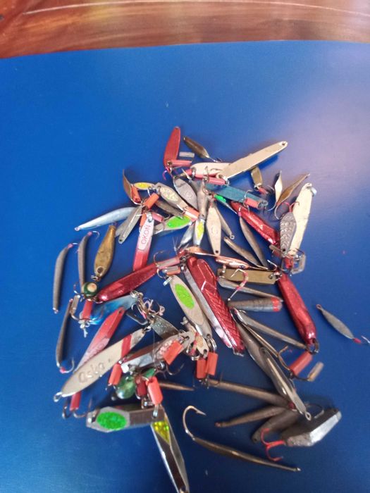 Mormyszki blaszki podlodowe