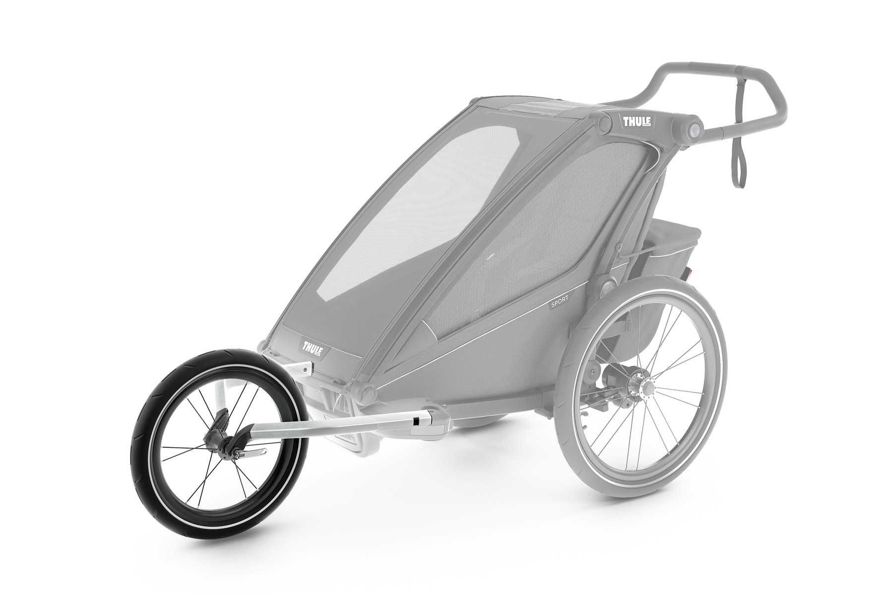 Thule jogging kit 2 - koło biegowe do wózka/przyczepki dla 2 osób