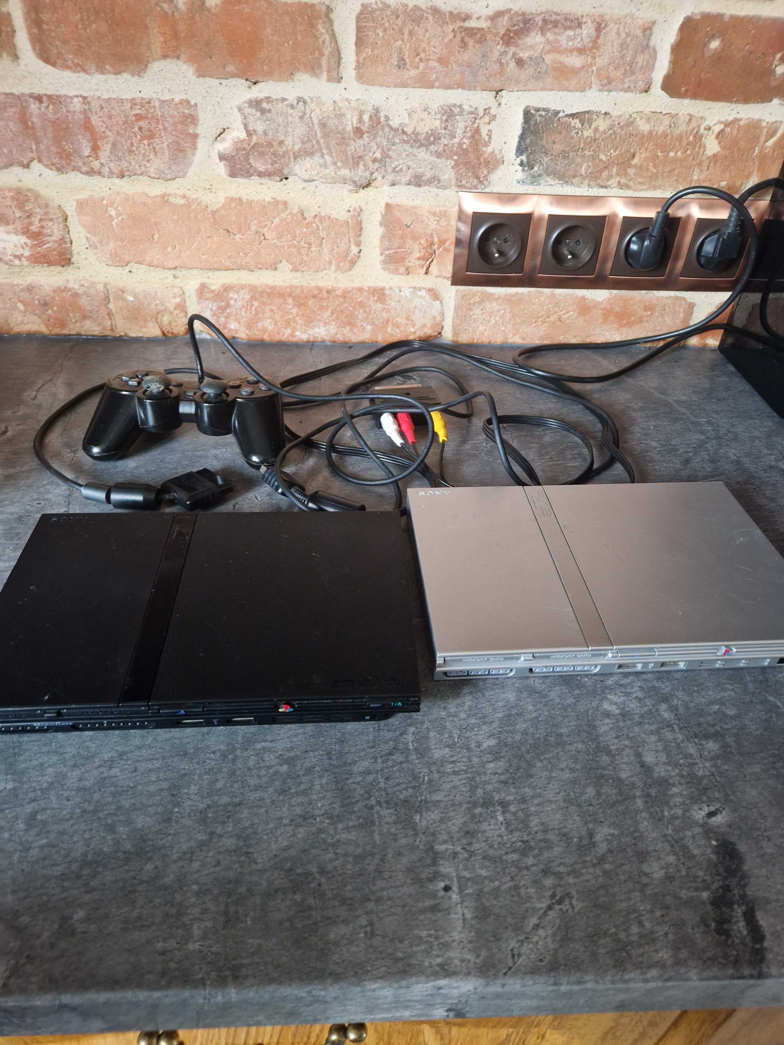 Dwie konsole playstation 2