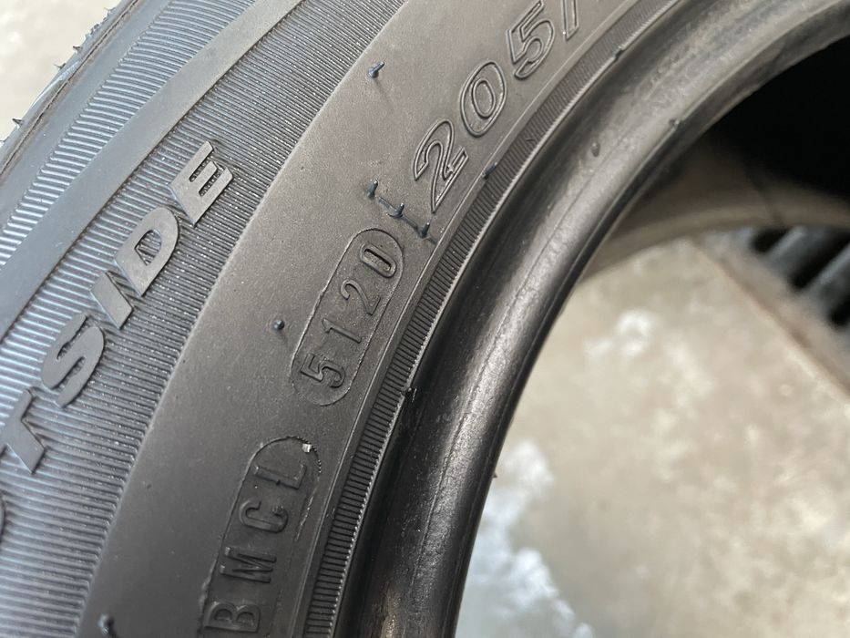 2x opony 205/55/15 nexen stan bardzo dobry 2020 rok