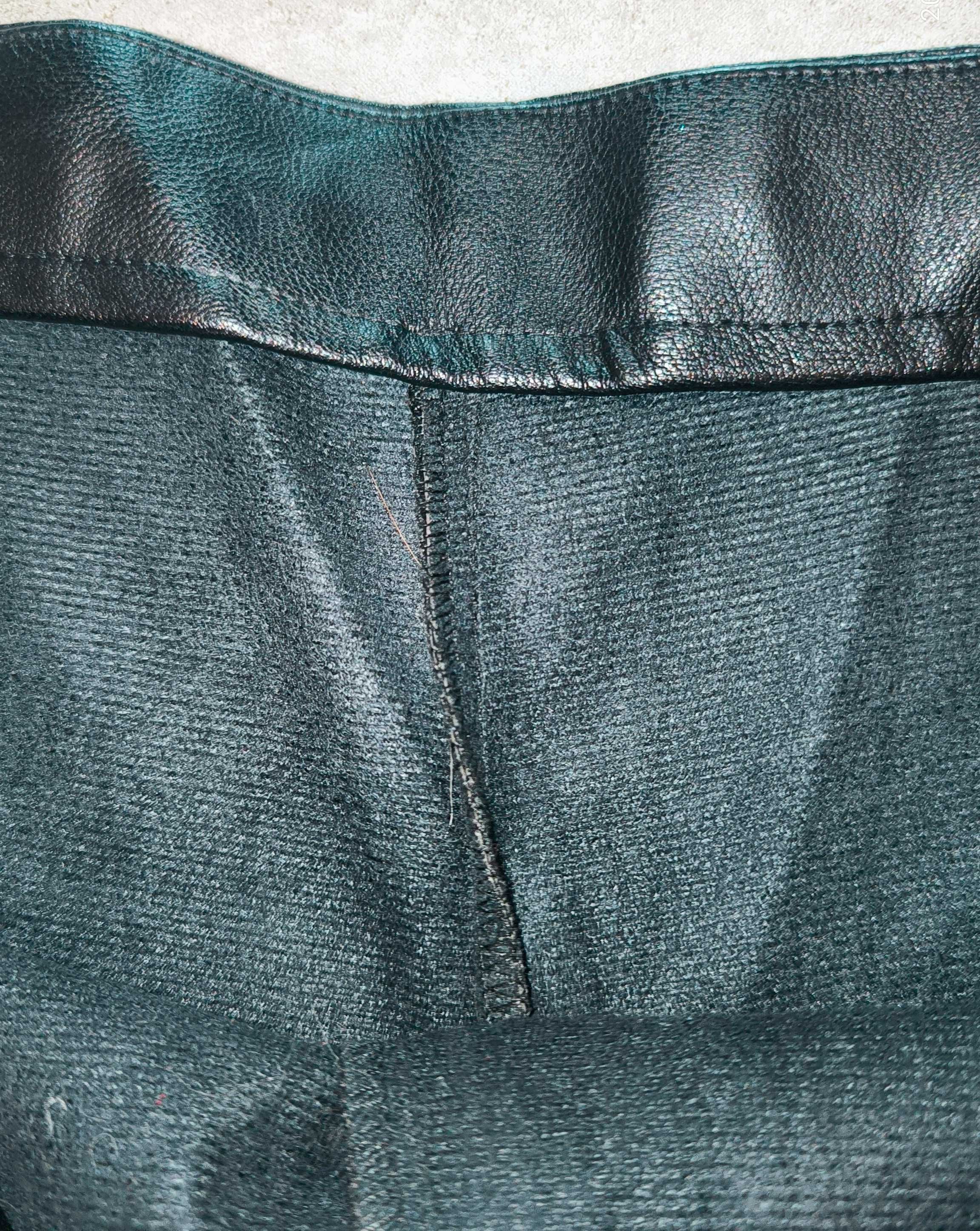 Czarne skóropodobne legginsy Mohito, 42/44, tylko do 18.03 wysyłka 1 z