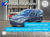 Volkswagen Caddy !! DOSTĘPNY OD RĘKI!!! VW Caddy MAXI 2.0/122KM/automat DSG