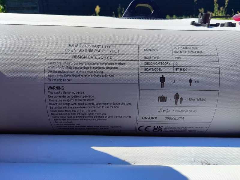 Ponton Aqua Marina Motion+silnik elektryczny T‑18+aku 40 Ah+kamizelki