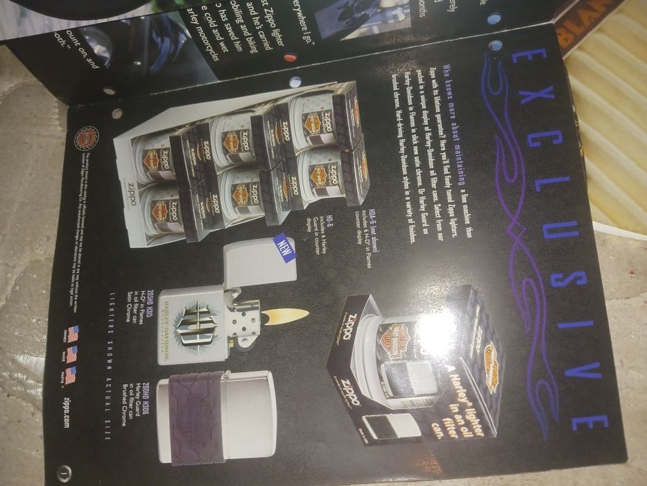 Revista zippo isqueiros