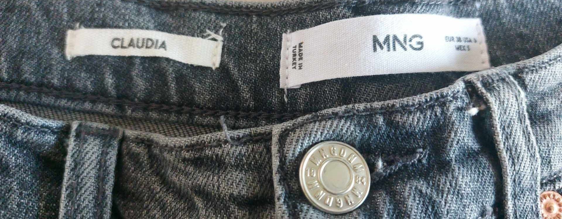 Spodnie jeansowe firmy Mango, rozm. 38