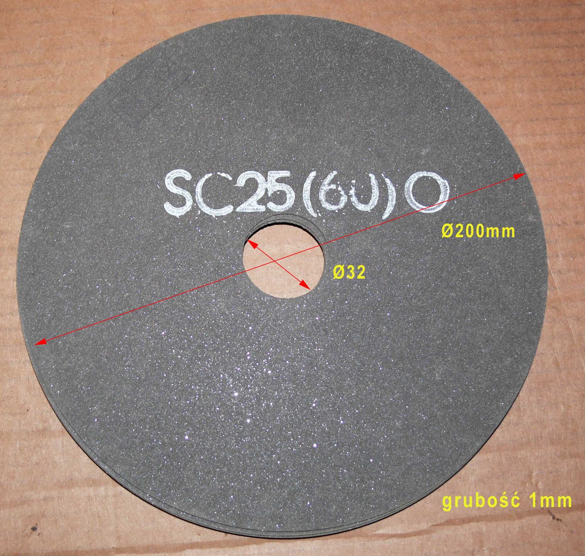 TARCZA ŚCIERNA ściernica INCO 200x2x32  lub  200x1x32