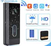 IP65 Tuya Smart Life HD 1080P Wi-Fi видео дверной звонок камера домофо