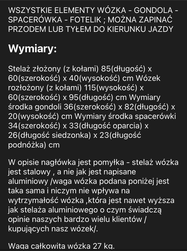 Wózek 3w1 X-TRALL pram