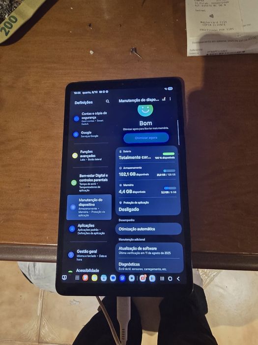 Tablet samsung galaxy A9 128gb