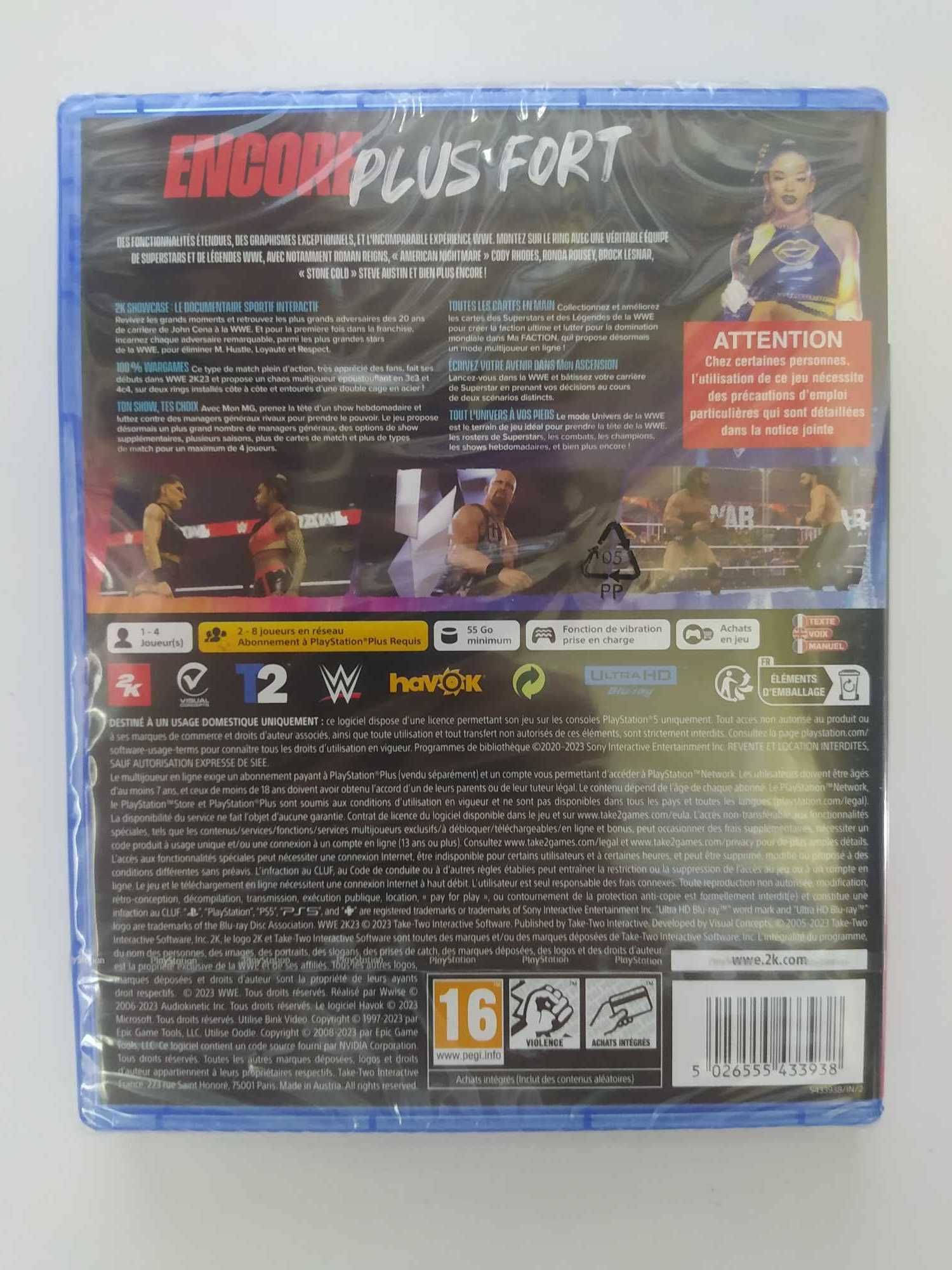 NOWA WWE 2K23 PS5 Angielska wersja gry