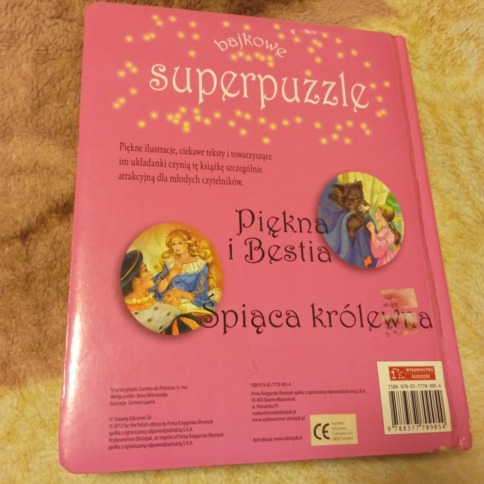 Książka z puzzlami