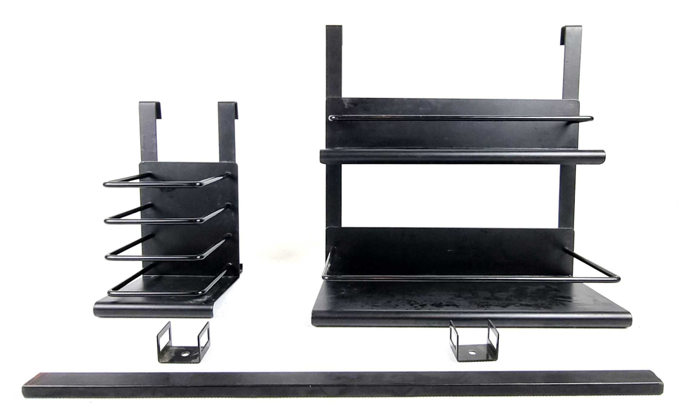 Półka Reling Kuchenny 47 cm Czarny MAT