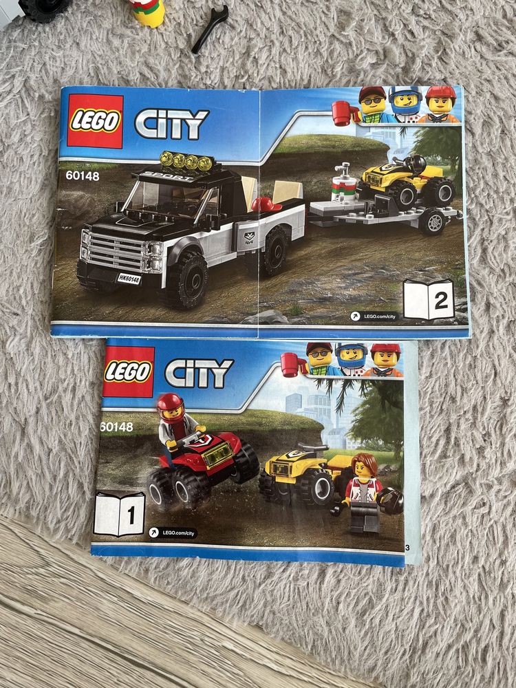 Lego city 60148 wyścigowy zespół quadowy