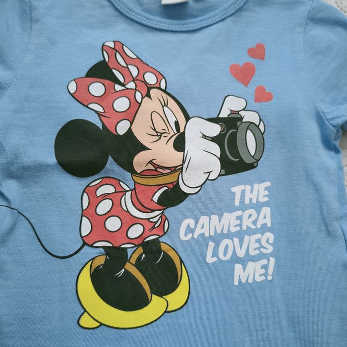 Koszulka z minnie dla dziewczynki 74/80