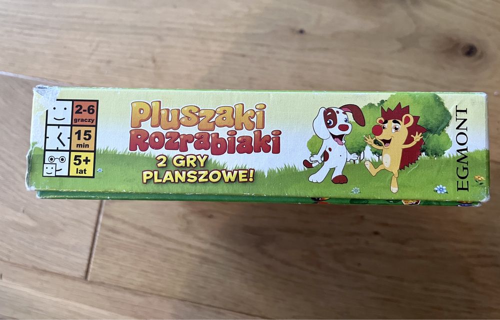 2 gry Egmont Pluszaki rozrabiaki 5+