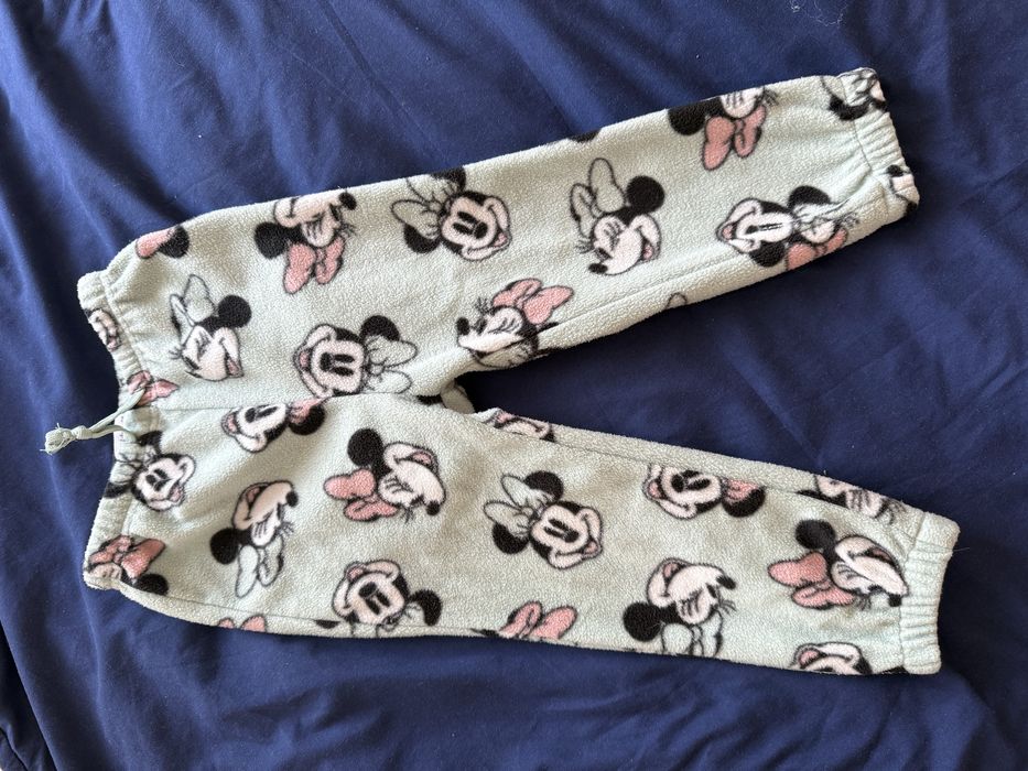 Dres polarowy spodnie polarowe bluza polarowa 92 Myszka Minnie