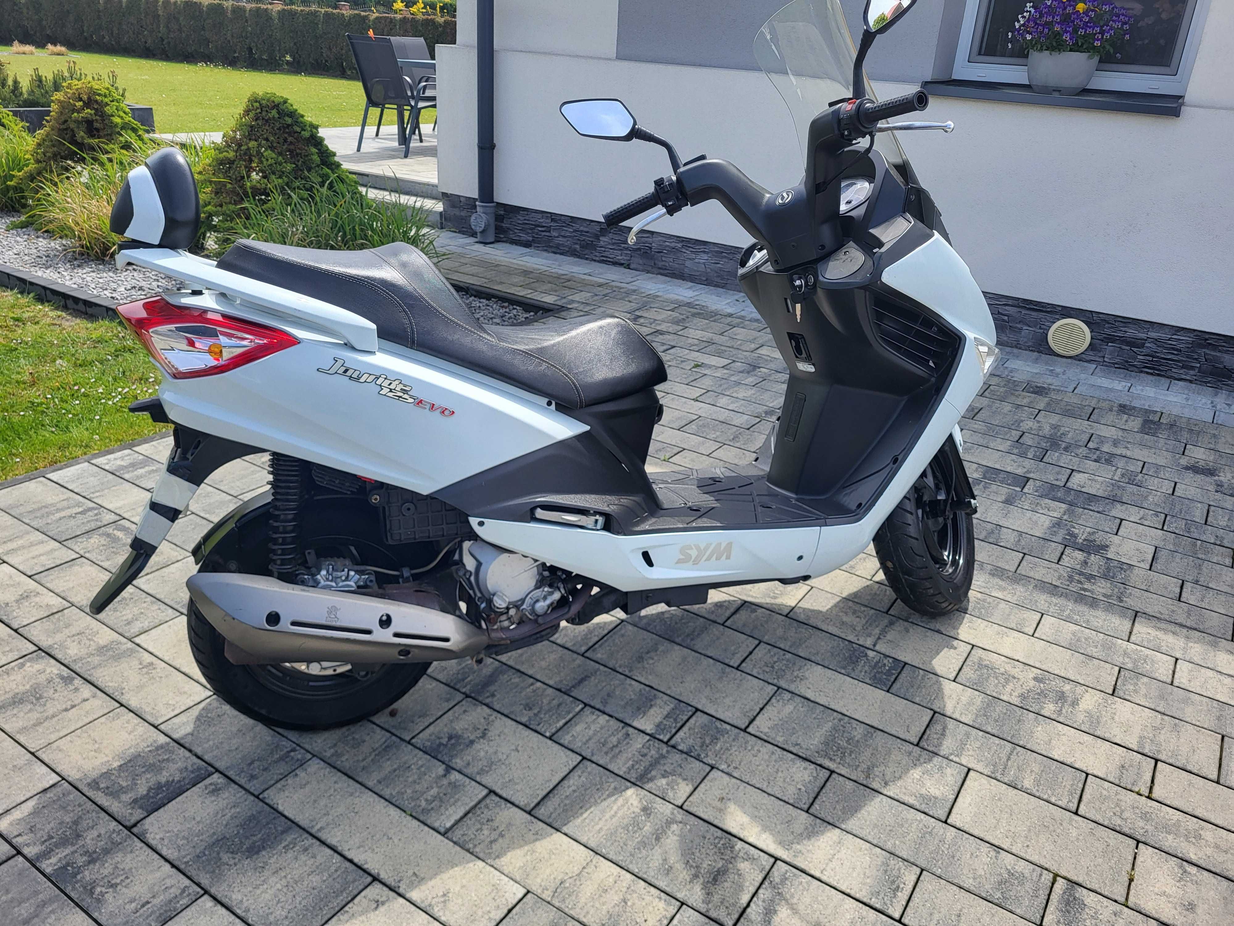 SYM Joyride 125  Biiały, mały przebieg
