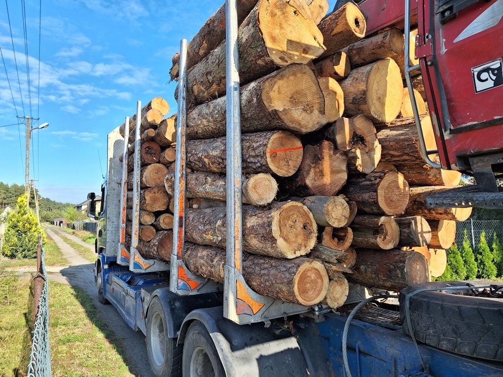 Drewno opałowe kominkowe Piła sprzedaż oraz transpo