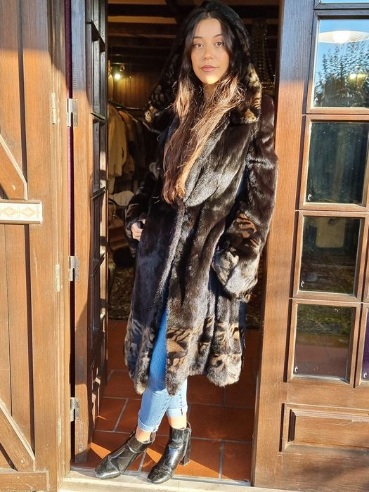 Fantástico casaco de vison blackfriday