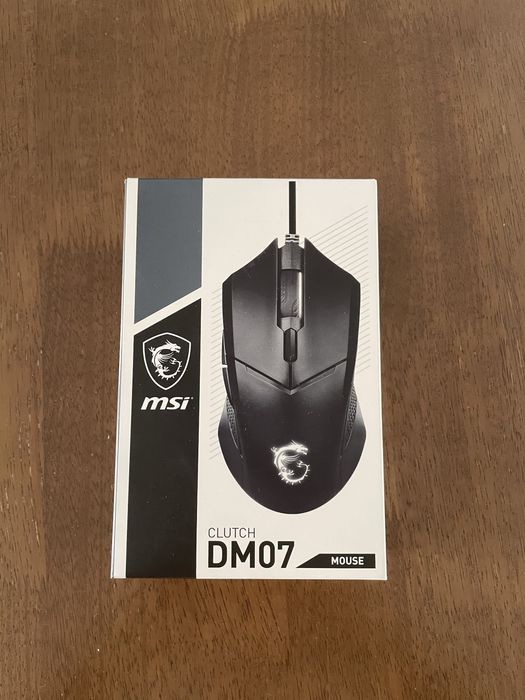 Rato gaming MSI Clutch DM07 (NOVO, lacrado)