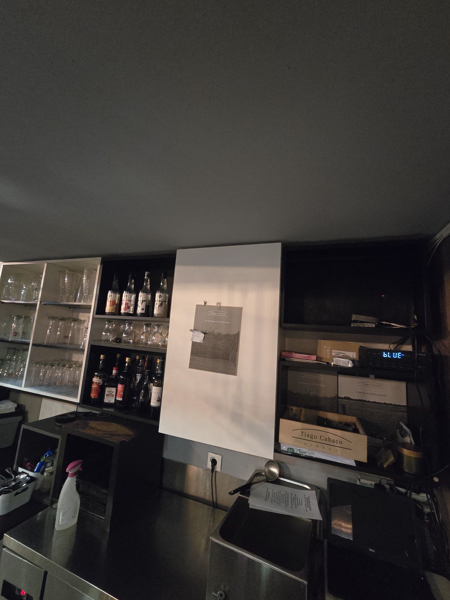 Estante para restaurante