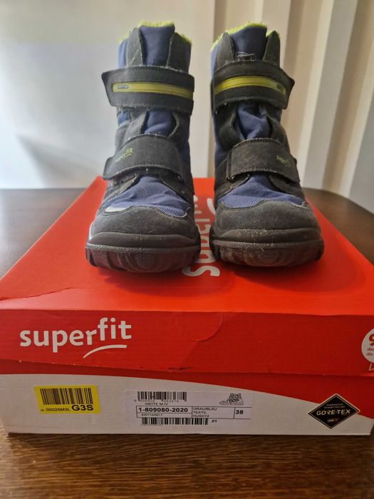kozaki superfit roz.38 chłopięce