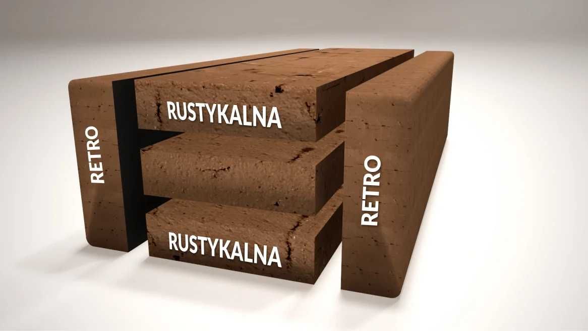 Płytki ze starej cegły, płytki ceglane, płytki z cegły RUSTYKALNE