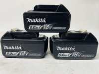 3x akumulator bateria MAKITA BL1850B 18V 5.0Ah używane sprawne