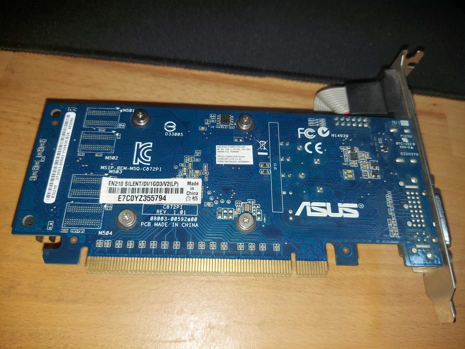 Karta graficzna Asus GeForce 210 1GB DDR3 EN210 Silent