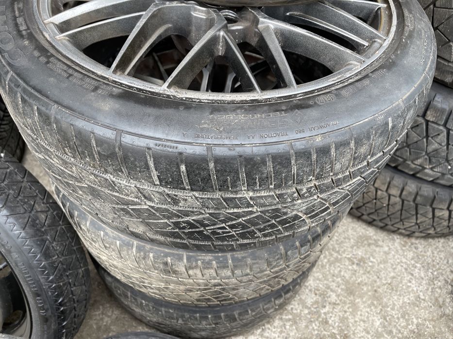 Диски R19 5 112 титани шини 245 40 19 резина