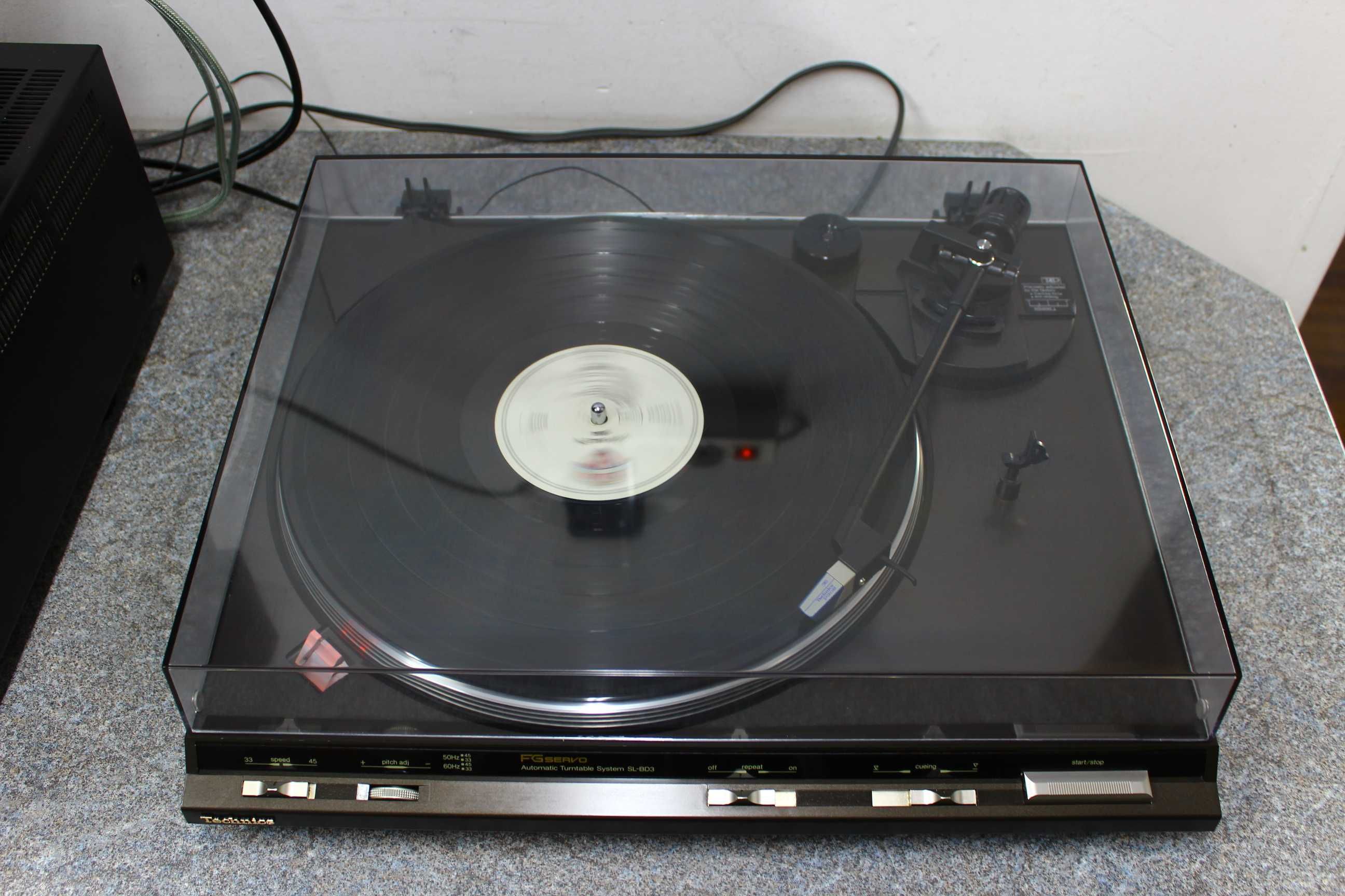 Gramofon Technics SL-BD3 * Automat * Nowy pasek * Stan BDB +instrukcja