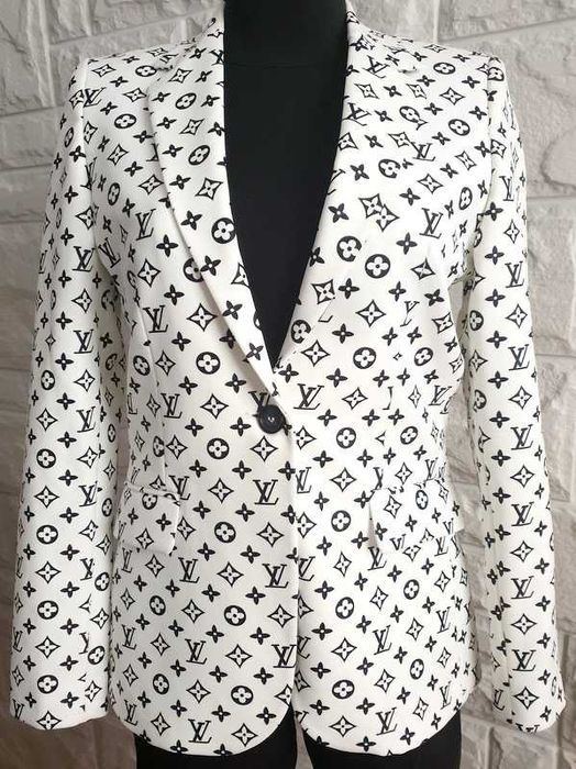 Marynarka damska w monogram Louis Vuitton roz M nowa