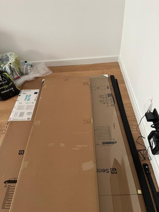 Kabina prysznicowa 90 x 200 cm Walk-in Remix Sensea