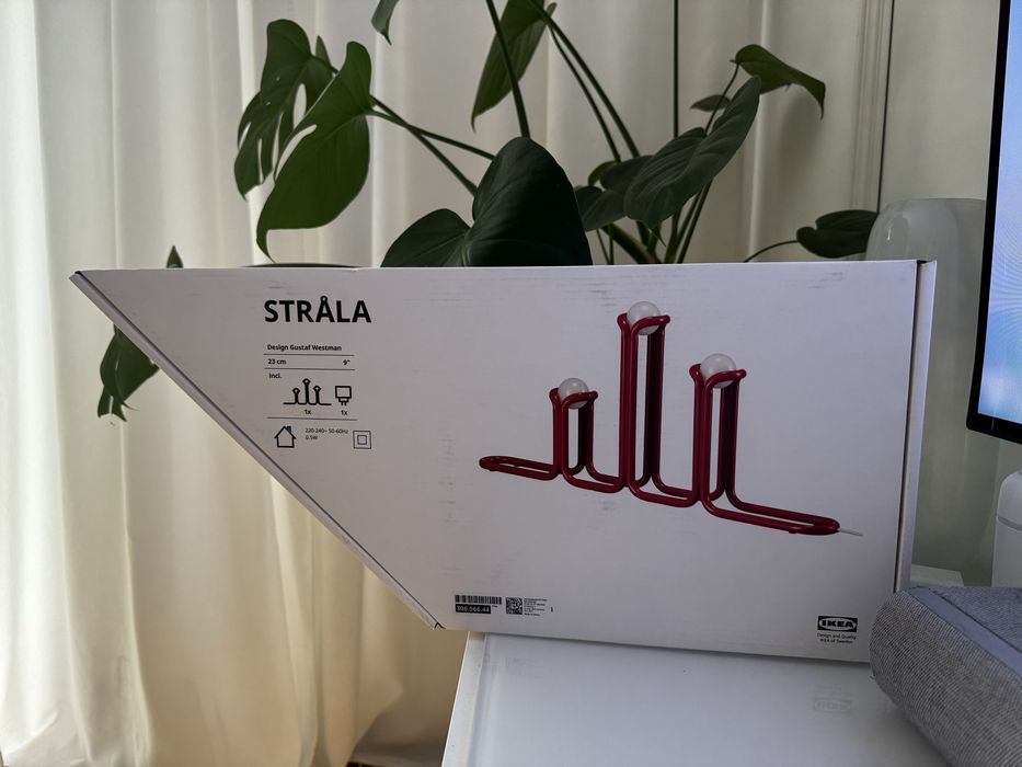 Lampa strala ikea gustaf westman nowa