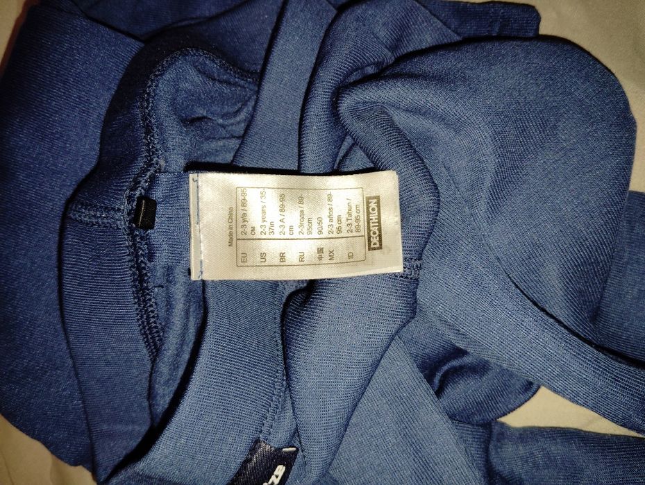 Нова дитяча термобілизна Wedze на 2-3 роки