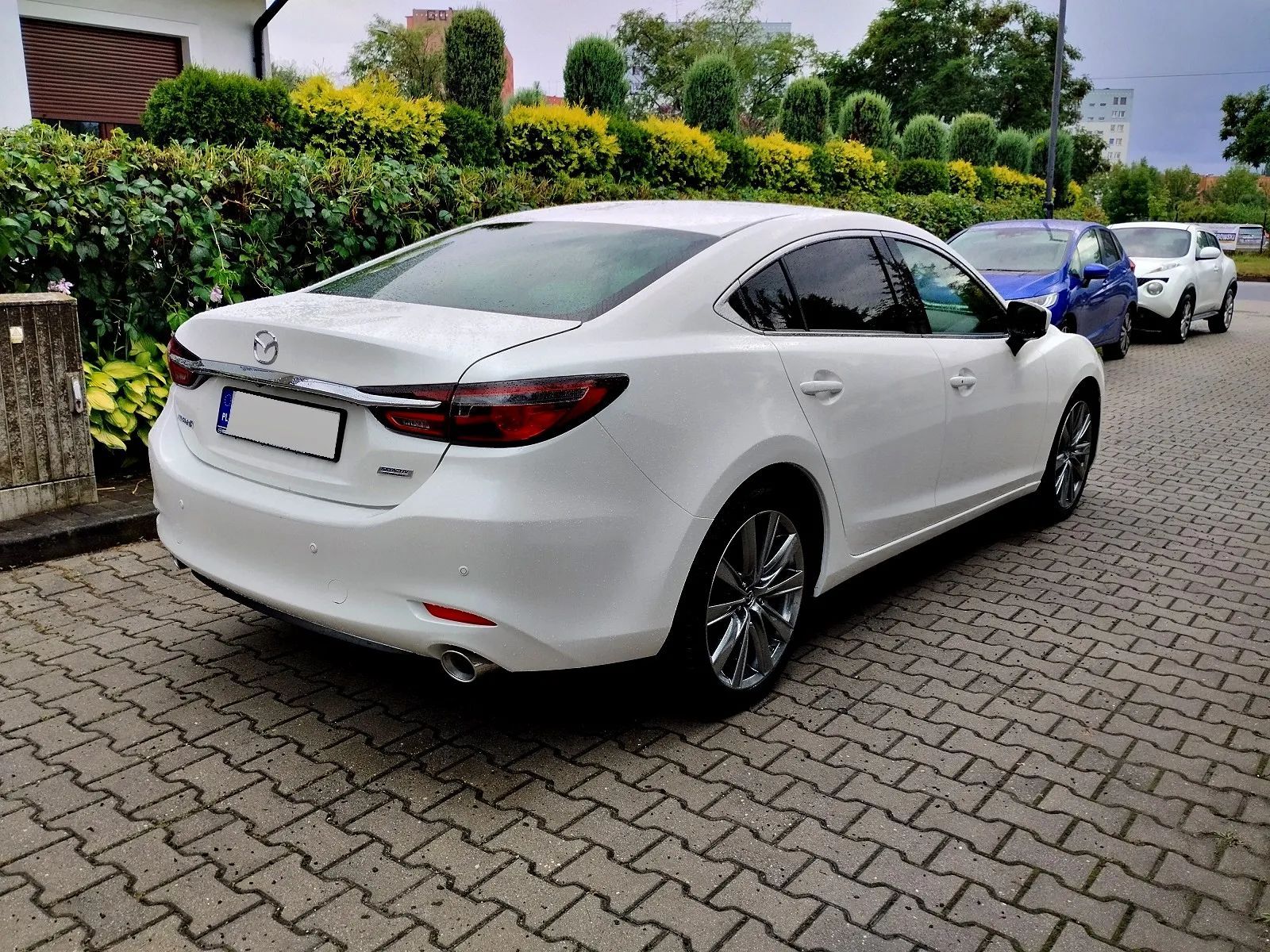 Mazda 6 Krajowy_ Serwis_ Bezwypadkowy_Max Wersja_Stan BDB_I Wł_Biała Perła