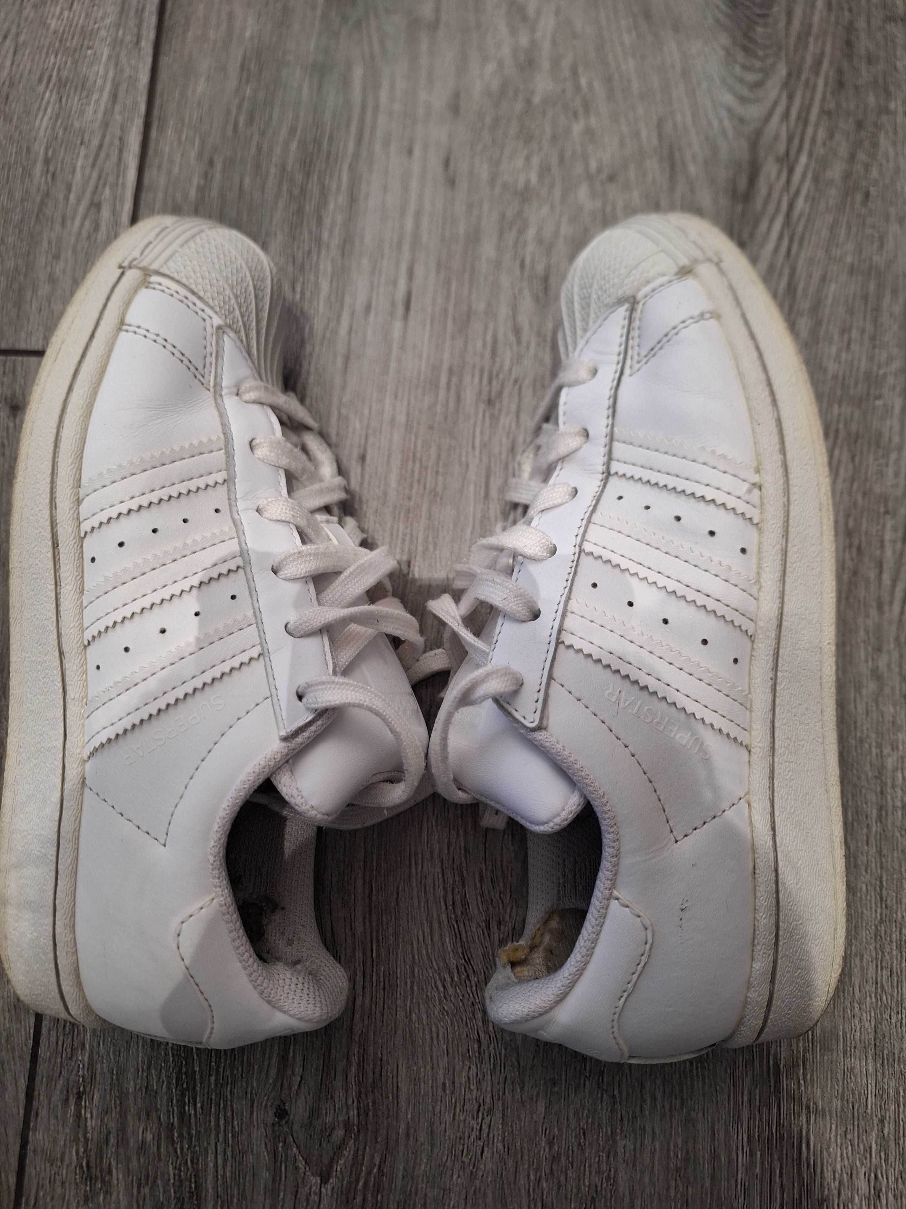 Adidas 36 superstar białe