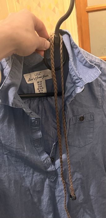 Сорочка туніка бавовна дівчинка 130 см 8 років