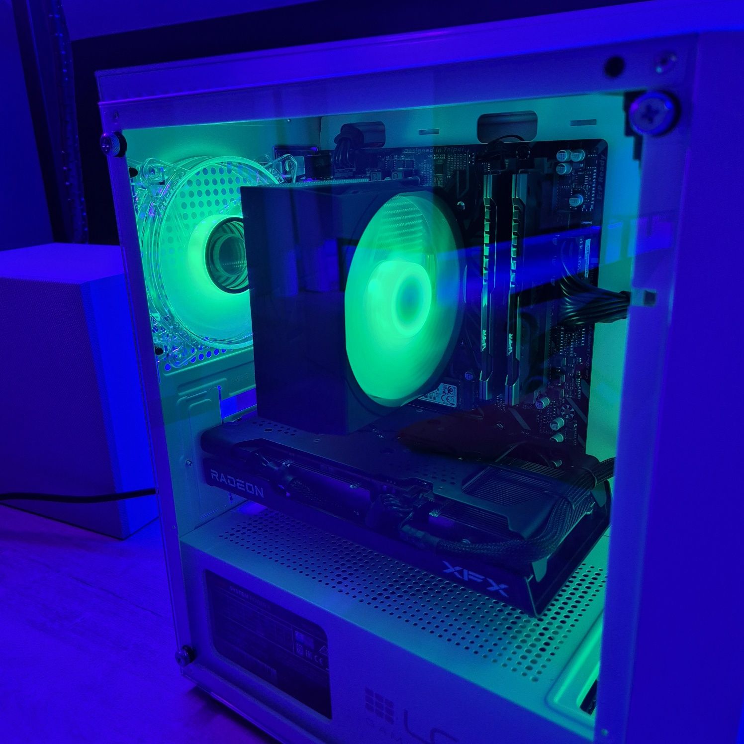 Komputer R5 5600/RX6600/RX6700XT/Gamingowy 16GB ram3600Mhz RGB okazja