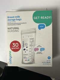 Пакеты для хранения молока